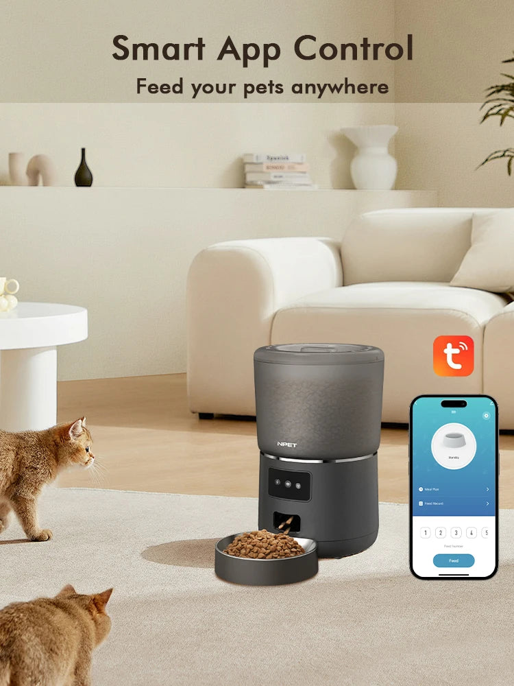 PetPal Smart Feeder™ – Feed Your Pets Anytime, Anywhere