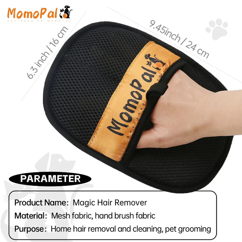 Pet Dog Static Bidirectional Grooming Gloves