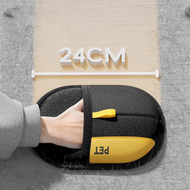 Pet Dog Static Bidirectional Grooming Gloves