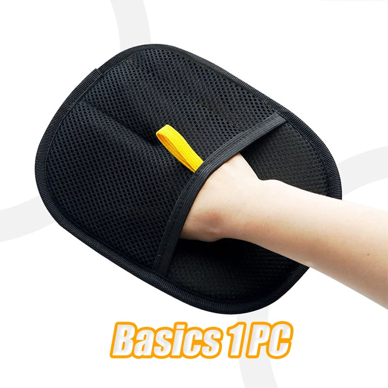 Pet Dog Static Bidirectional Grooming Gloves