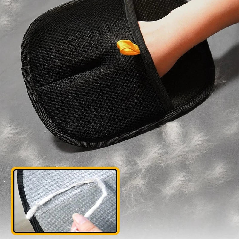 Pet Dog Static Bidirectional Grooming Gloves