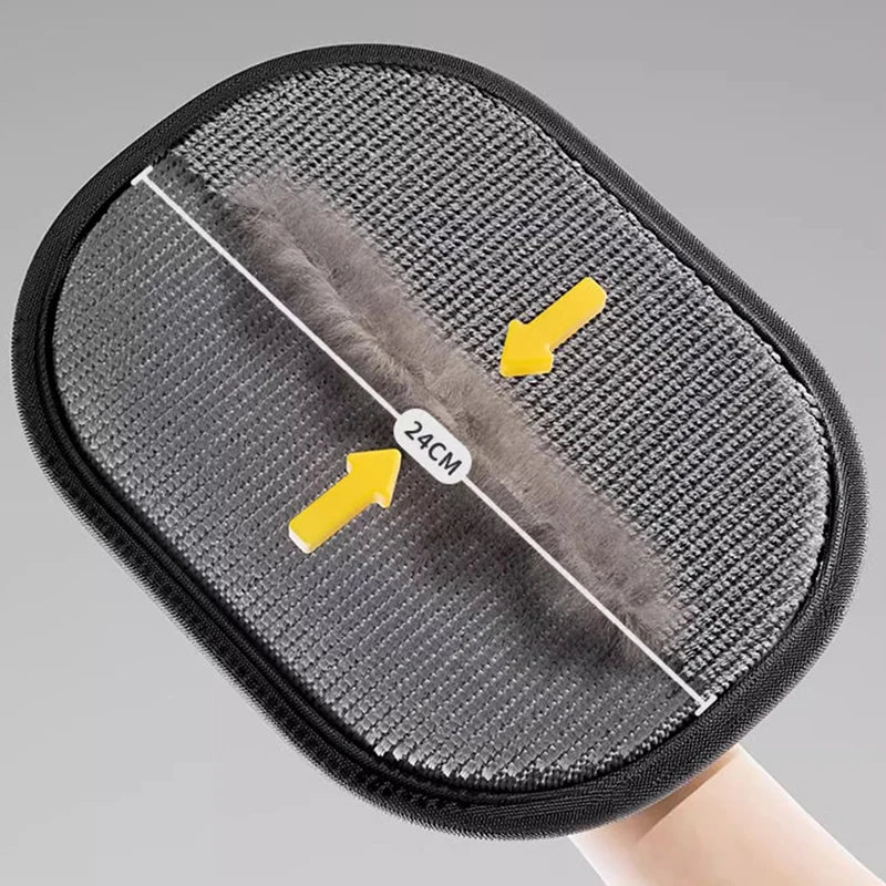 Pet Dog Static Bidirectional Grooming Gloves