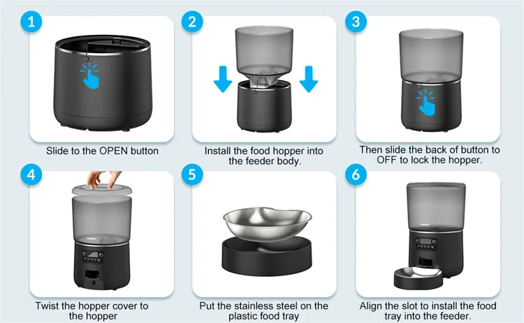 PetPal Smart Feeder™ – Feed Your Pets Anytime, Anywhere