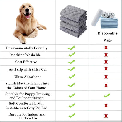 Washable Pee Pads for Dogs & Cats