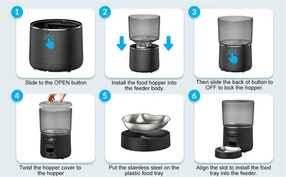 PetPal Smart Feeder™ – Feed Your Pets Anytime, Anywhere